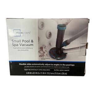 NWT Small Pool & Spa Vacuum Flexible Sides Adjust to Angles